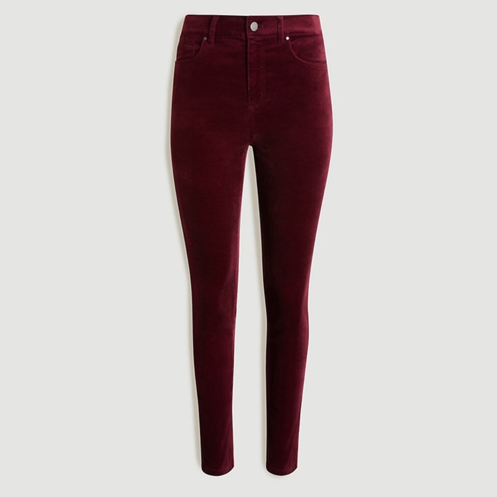 NWT Ann Taylor Petite Velvet High Rise Skinny Jean